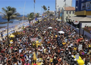 Eventos que reúnem grandes multidões preocupa a Prefeitura. Crédito: Marina Silva/ Arquivo CORREIO