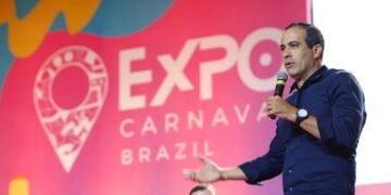 Prefeito participou da abertura do Expo Carnaval Brazil, no Centro de Convenções de Salvador - Foto: Olga Leiria | Ag. A Tarde