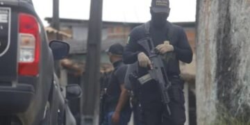 Operação integrada entre PM -BA, PC-BA e PF em Valéria . Crédito: Marina Silva/ CORREIO