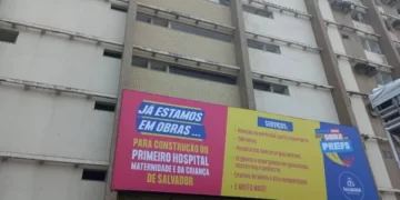 Hospital Maternidade e da Criança, na Federação. Crédito: Gil Santos/CORREIO