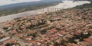 A temperatura em Ibotirama foi a mais alta do país pela segunda vez em dois meses. Crédito: Divulgação/Prefeitura