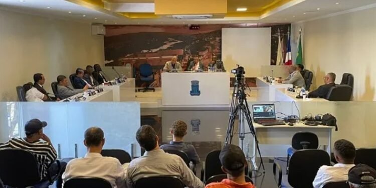 Matéria, originária do Poder Executivo, obteve nove votos favoráveis e dois contrários - Foto: Reprodução