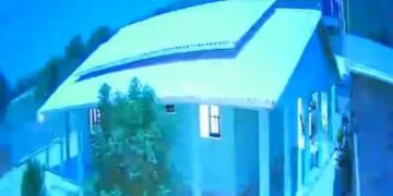 Meteorito caiu em área na Chapada Diamantina. Crédito: Reprodução / Redes sociais