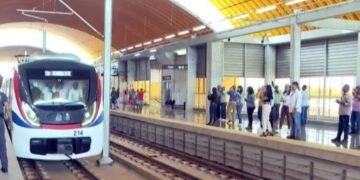 Estação de metrô de águas claras foi inaugurada. Crédito: Reprodução