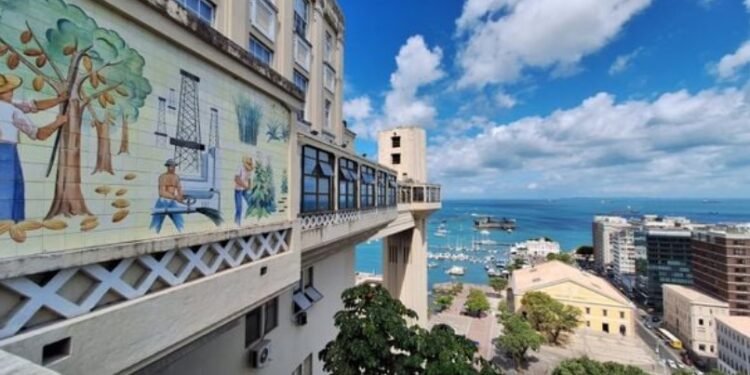 Elevador Lacerda completou 150 anos. Crédito: Maysa Polcri/CORREIO