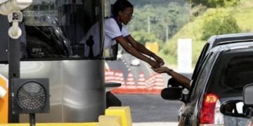 Pedágio. Crédito: Antonio Saturnino/ Arquivo Correio