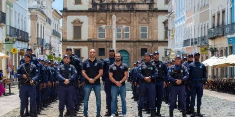 GCM na Operação Natal . Crédito: Divulgação / GCM