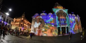 A Prefeitura suspendeu a programação do Natal no Centro Histórico e nas demais praças em bairros de Salvador nesta quarta-feira (20). Crédito: Betto Jr/Secom PMS