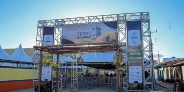 Expo Belo Campo realizada em 2023. Evento de 2024 foi cancelado por causa da seca. Crédito: Divulgação/UPB