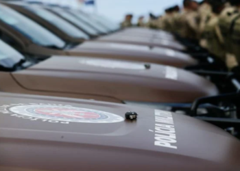 Viatura da Polícia Militar. Crédito: Arisson Marinho/CORREIO