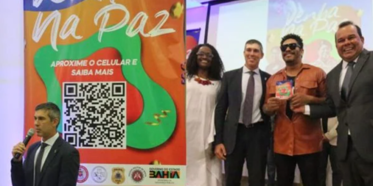 Lançamento do projeto ‘Prevenir é Agir, Venha na Paz’ Crédito: Alberto Maraux/SSP-BA