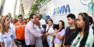 Situada na Rua Miguel Calmon, no bairro do Comércio, a estrutura foi reinaugurada pelo prefeito Bruno e Reis - Foto: Valter Pontes/ Secom PMS