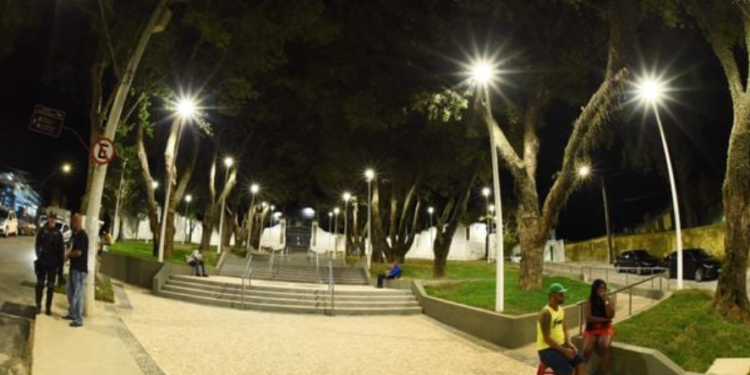 Praça no Bonfim Crédito: Valter Pontes/Secom PMS