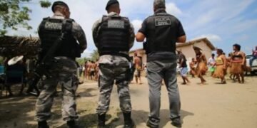 Policiais reforçam policiamento no Extremo Sul da Bahia Crédito: Alberto Maraux/SSP-BA