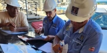 Vistorias analisam aspectos técnicos de camarotes em Salvador Crédito: Divulgação