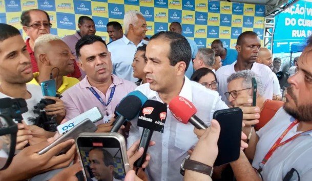 "Só estamos avaliando qual o melhor momento para lançá-la", disse Bruno Reis sobre federação entre União Brasil, PP e Republicanos - Foto: Lucas Franco I Ag. A TARDE