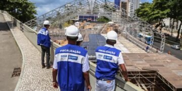 Os fiscais também alertam para a necessidade de uma série de critérios essenciais para o funcionamento das estruturas - Foto: Bruno Concha/Secom PMS