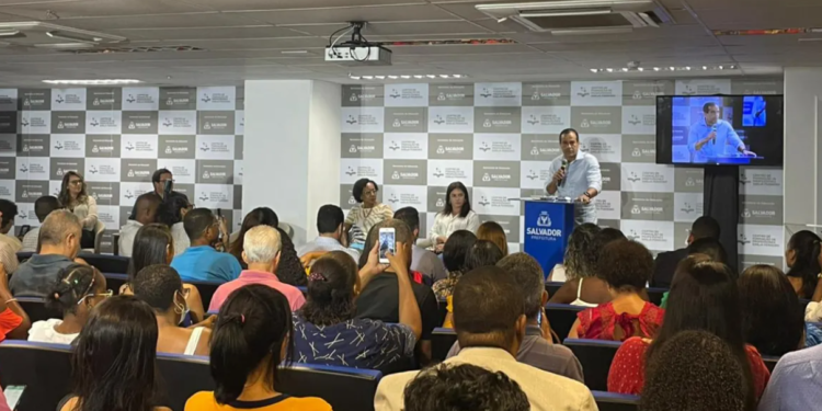 Os detalhes foram anunciados pelo prefeito Bruno Reis (União Brasil), durante evento de lançamento de edital de credenciamento para a iniciativa - Foto: Flávia Requião | Ag. A TARDE