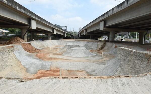 Prefeitura faz vistoria nos canteiros centrais do BRT Crédito: Valter Pontes/ Secom
