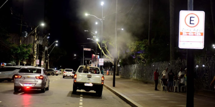 CCZ reforça combate à dengue em locais que receberam festejos de Carnaval Crédito: Jefferson Peixoto/Secom PMS