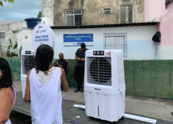 Climatizadores já foram usados em festas populares - Foto: Secom | PMS