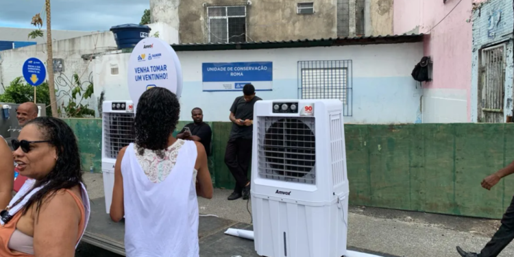 Climatizadores já foram usados em festas populares - Foto: Secom | PMS