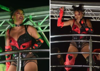 Ludmilla também desfilou em 2023 Crédito: Elias Dantas / Alo Alô Bahia