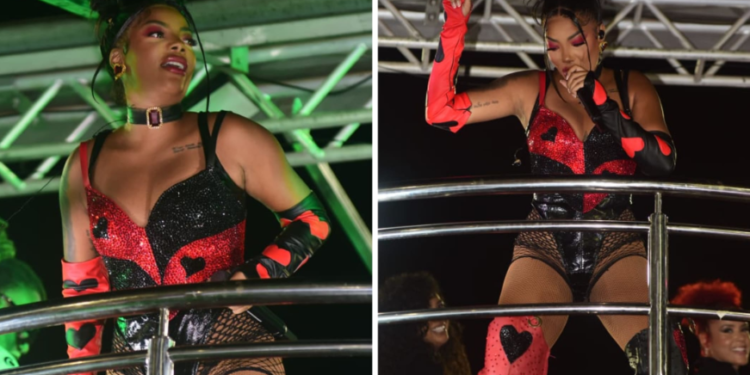 Ludmilla também desfilou em 2023 Crédito: Elias Dantas / Alo Alô Bahia