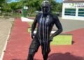 Moradores da terra natal de Daniel Alves seguem pedindo a retirada da estátua | Bnews - Divulgação Foto: Ronaldo Silva / TV São Francisco
