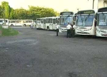 Rodoviários de empresas de transporte metropolitano decretam greve por tempo indeterminado — Foto: Reprodução/TV Bahia