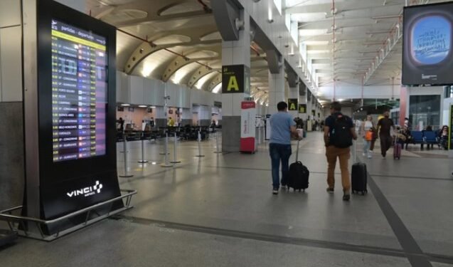 Aeroporto de Salvador Crédito: Paula Fróes/Arquivo CORREIO