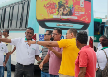 Sindicato dos Rodoviários anunciam que ônibus não vão circular até estação Águas Claras Crédito: Arisson Marinho/CORREIO