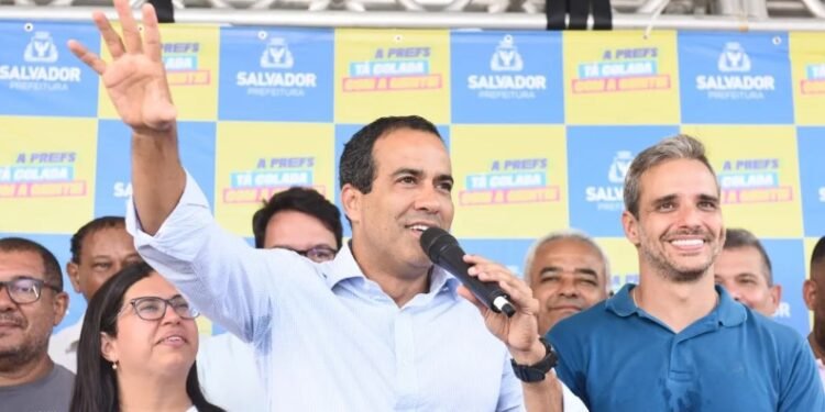 O prefeito Bruino Reis detalhou a operação - Foto: Valter Pontes / Secom PMS