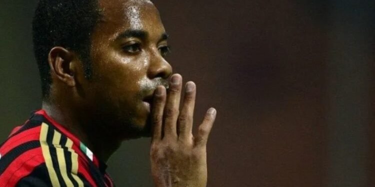 Robinho será julgado pelo STJ para cumprir pena de nove anos no Brasil - Foto: AFP