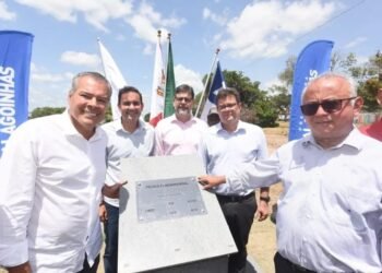 Lançamento da pedra fundamental da Unidade Integrada - Foto: Valter Pontes/Coperphoto/Sistema FIEB