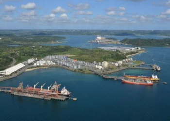 Porto de Aratu, em Candeias Crédito: Divulgação/CODEBA