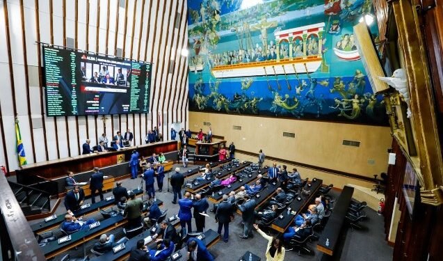 Plenário da Alba Crédito: Arquivo/Agência Alba