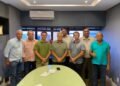 Reunião estratégica que definiu o apoio a chapa, que compõe a base do governador Jerônimo Rodrigues (PT) Crédito Foto: Divulgação