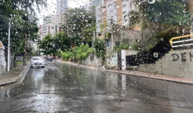 Chuva em SalvadorChuva em Salvador Crédito: Leitor CORREIOLeitor CORREIO