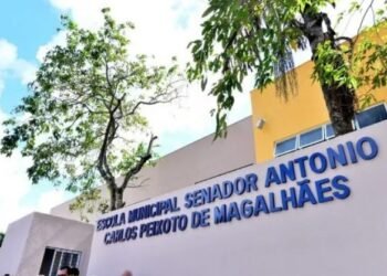 Escola Municipal Senador Antônio Carlos Peixoto de Magalhães, no Rio Sena - Foto: Divulgação | Prefeitura de Salvador