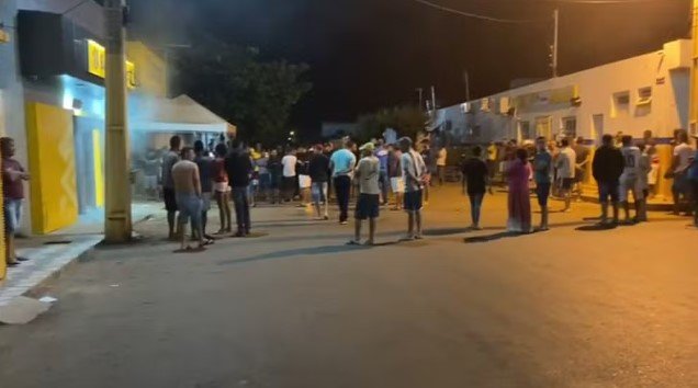 Situação chamou a atenção dos moradores de Cafarnaum — Foto: Reprodução/Redes Sociais