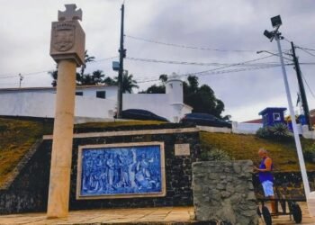 Marco de fundação da cidade Crédito: Marina Silva/CORREIO