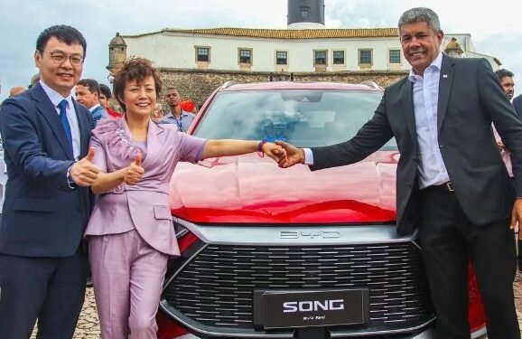 Servidores públicos terão descontos na compra de carros da BYD