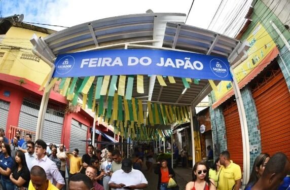 Feira do Japão e novo camelódromo de Paripe são entregues após obras